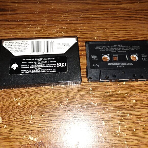 George Michael- Faith on cassette (CBS Records, 1987) - Picture 2 of 2